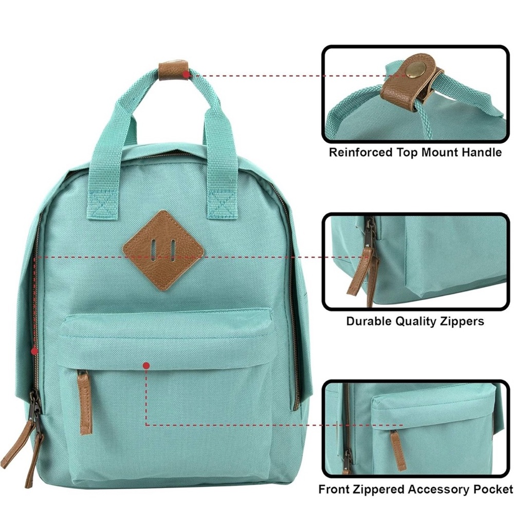 Canvas Mini Backpack - Picture 2 of 6